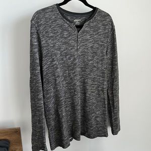 Like New Charcoal Grey Henley